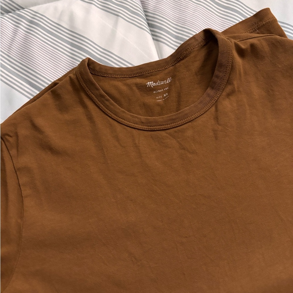 Madewell Men's Brown Allday Tee Size XS